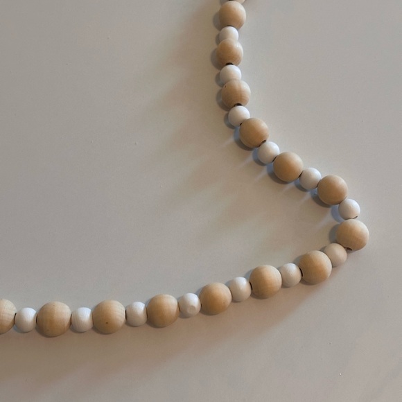 Wooden Beaded Garland, Set of 4 - Picture 2 of 7